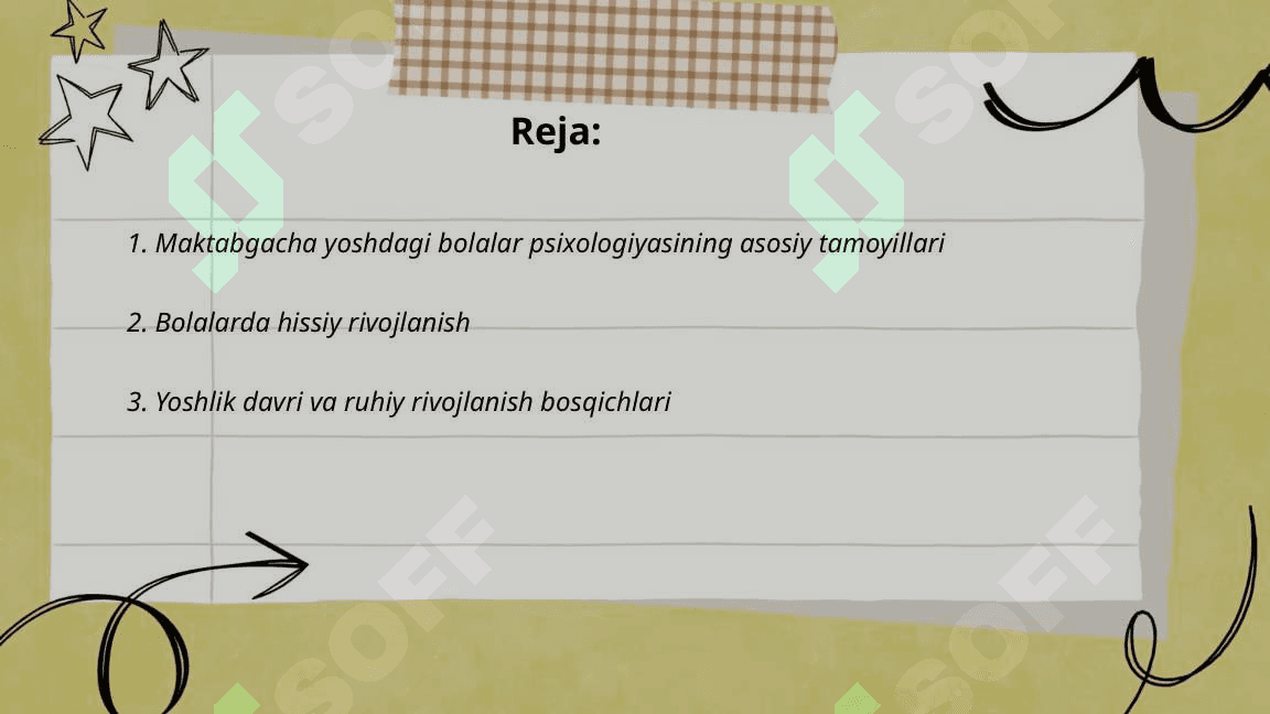 Maktabgacha yoshdagi bolalar psixologiyasi 2