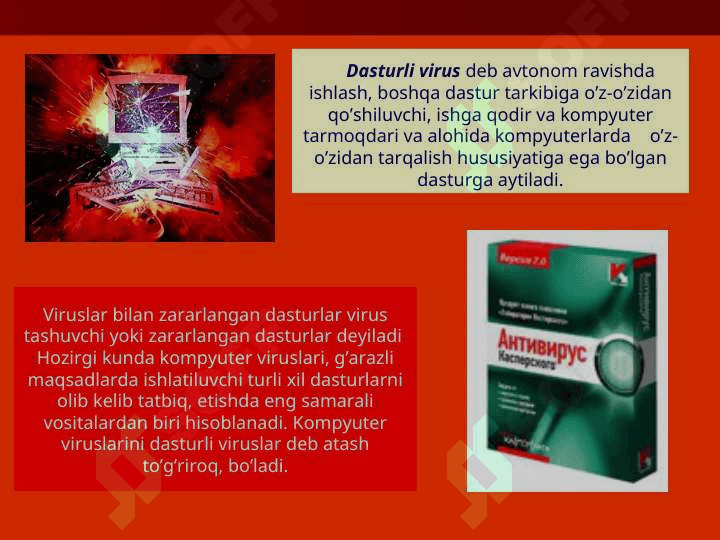 Kompyuter va viruslar taqdimot 2