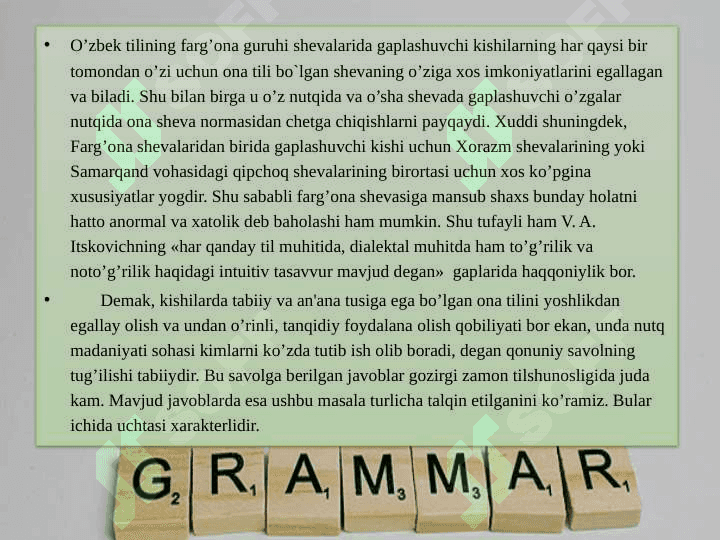 Nutq madaniyati va Pedagogik texnikasi 5