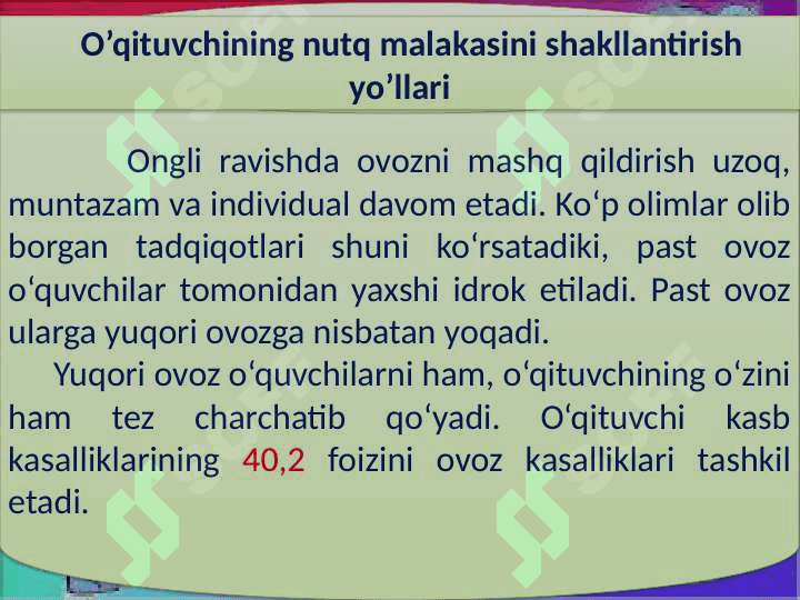 Nutq texnikasi va madaniyati 8