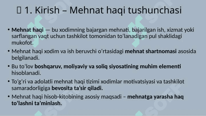 Mehnat haqini hisoblashning asosiy tamoyillari va amaliy yondashuvlari 3