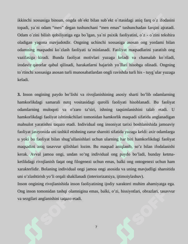 Psixologiya fanining maqsad va vazifalari 7