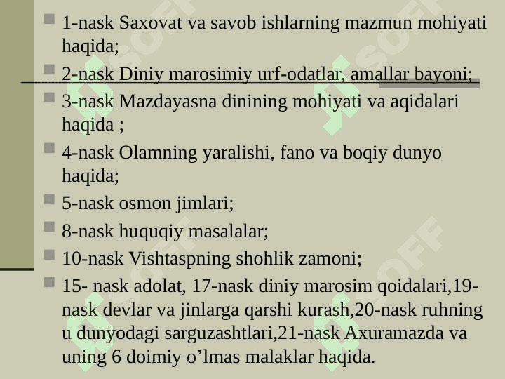 “Avesto”-kitobi O’zbekiston xalqlari tarixini o’rganishda muhim manba 6