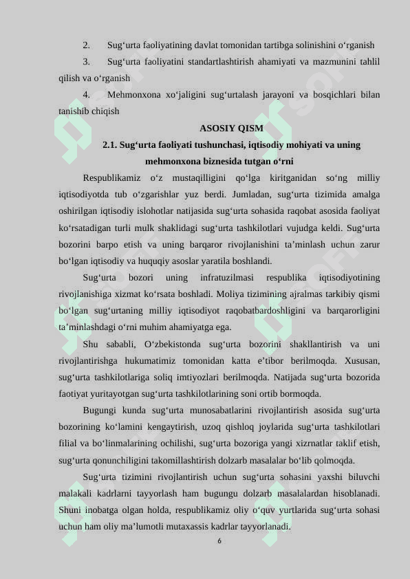 Sug'urta faoliyatini standartlashtirish 6