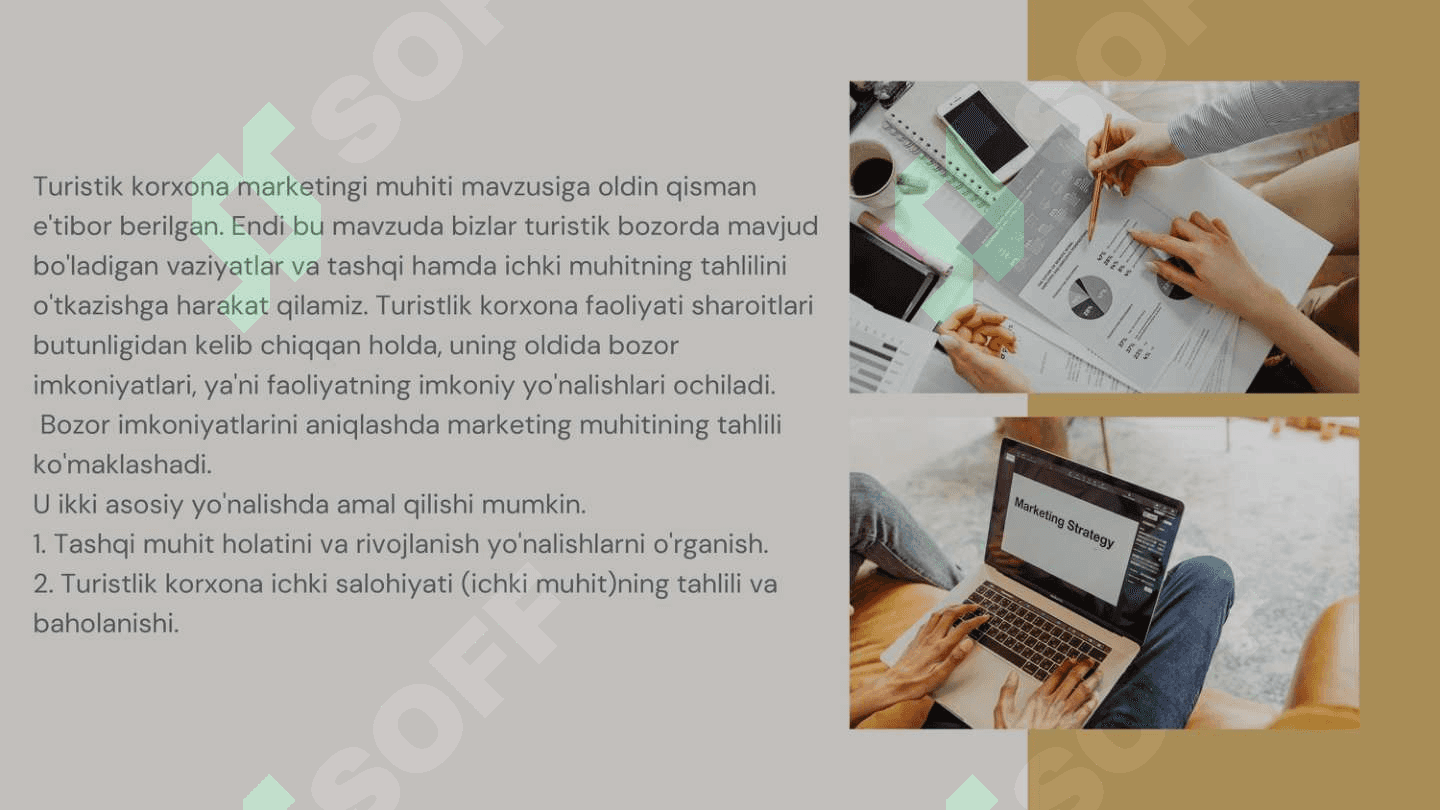 Turizmda marketing tadqiqotlarini olib borish 7