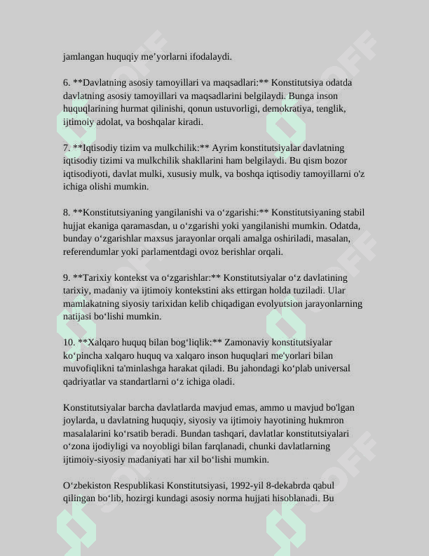 KONSTITUTSIYANING  ASOSIY PRINSIPLARI VA FUNKSIYALARI 4