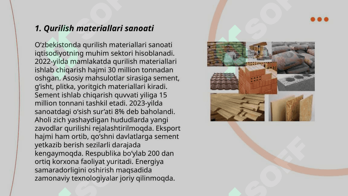 Qurilish-milliy iqtisodiyotning muhim tarmog'i 3