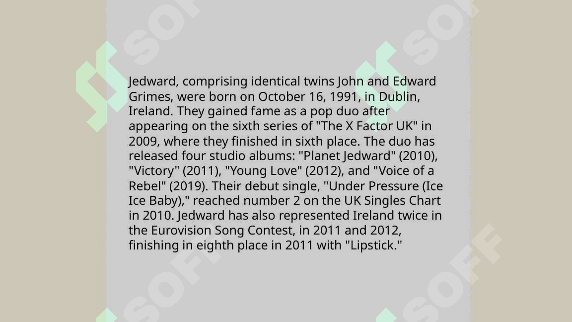 The most famous twins in the world 8