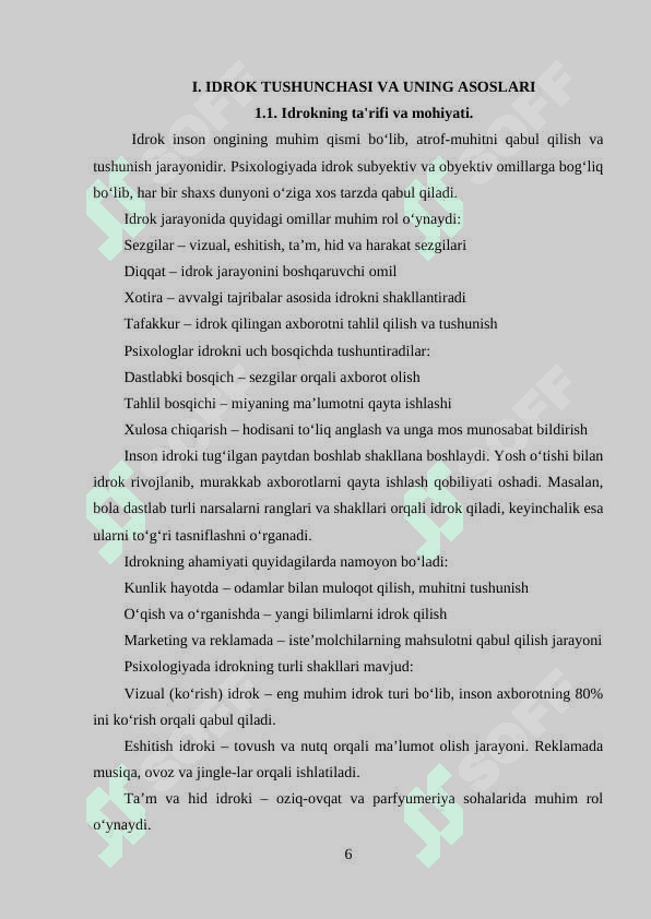 IDROK VA REKLAMA MAVZUSIDAGI 7