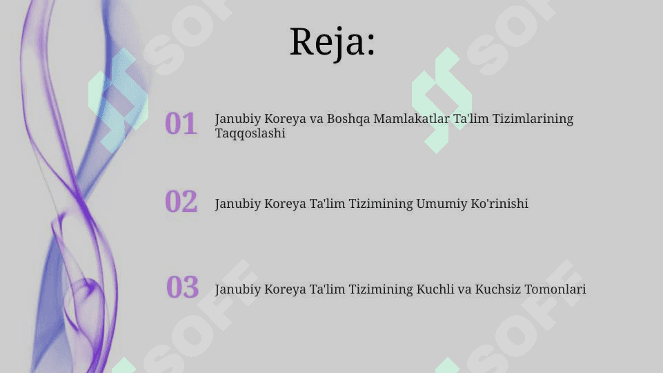 Qiyosiy pedagogika korea ta'lim tizimi 2