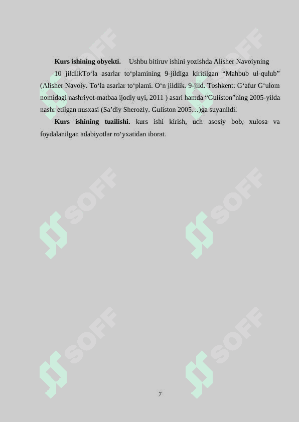 Alisher Navoiy “Mahbub ul-qulub” asari qiyosiy tahlili 7