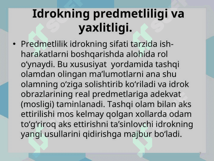 Idrokning individual xususiyatlari 7