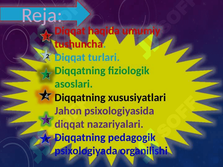 Diqqatning rivojlanishi 2