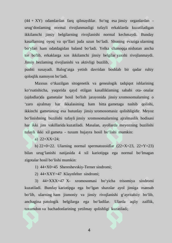 Salomatlikning umumiy muammolari 4