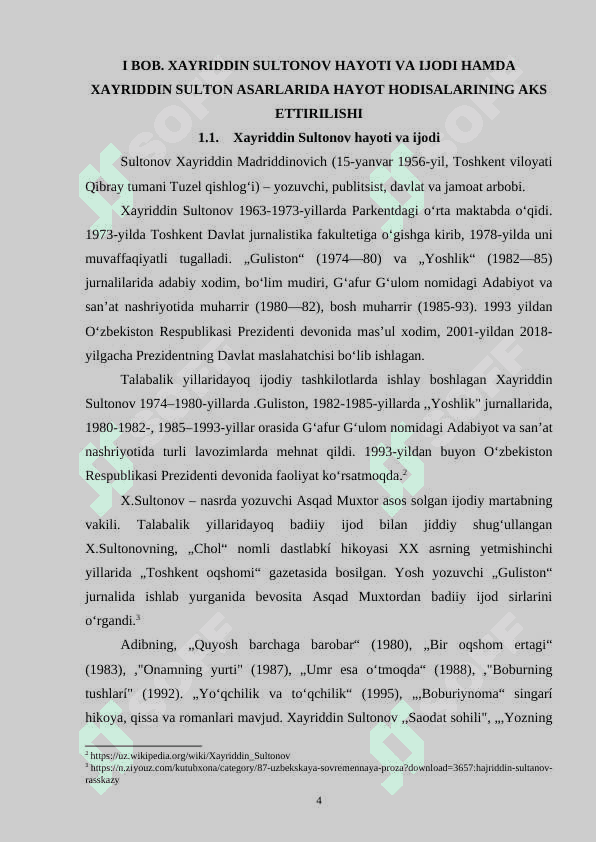 Xayriddin Sultonov asarlarida tarixiylik va zamonaviylik 5