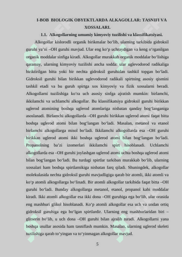 BIOLOGIK OBYEKTLARDA ALKAGOLLARNI ANIQLASH USULLARI 5