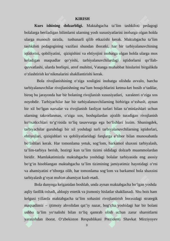 Maktabgacha ta’lim tashkilotida mashg‘ulot (faoliyat) turlari 3