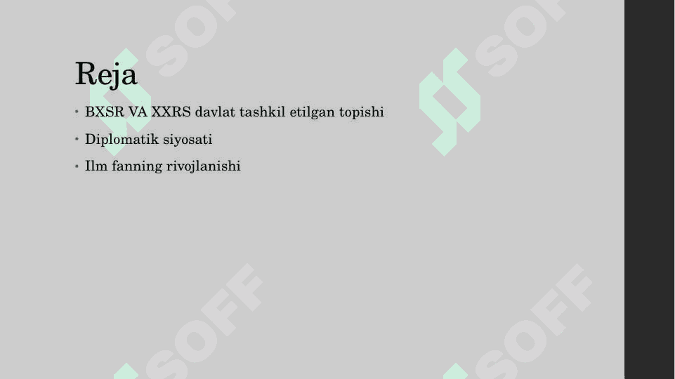 BuxorXSR VA Xorazm XRS o'rtasidagi siyosiy munosabatlar 1921 1924 2
