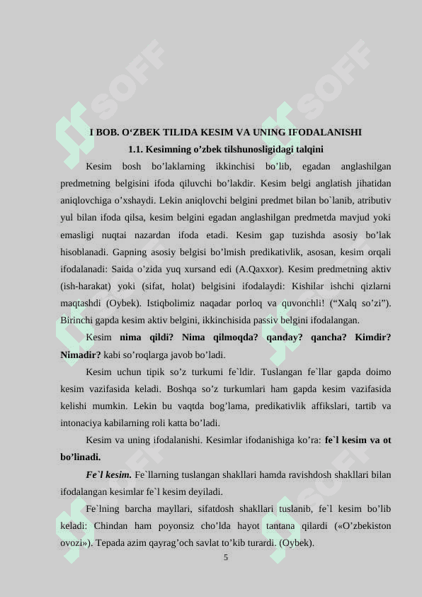 Kesim 5