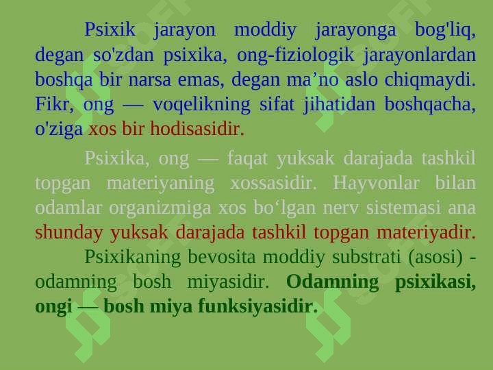 PSIXOLOGIYANING AHAMIYATI VA METODLARI 7