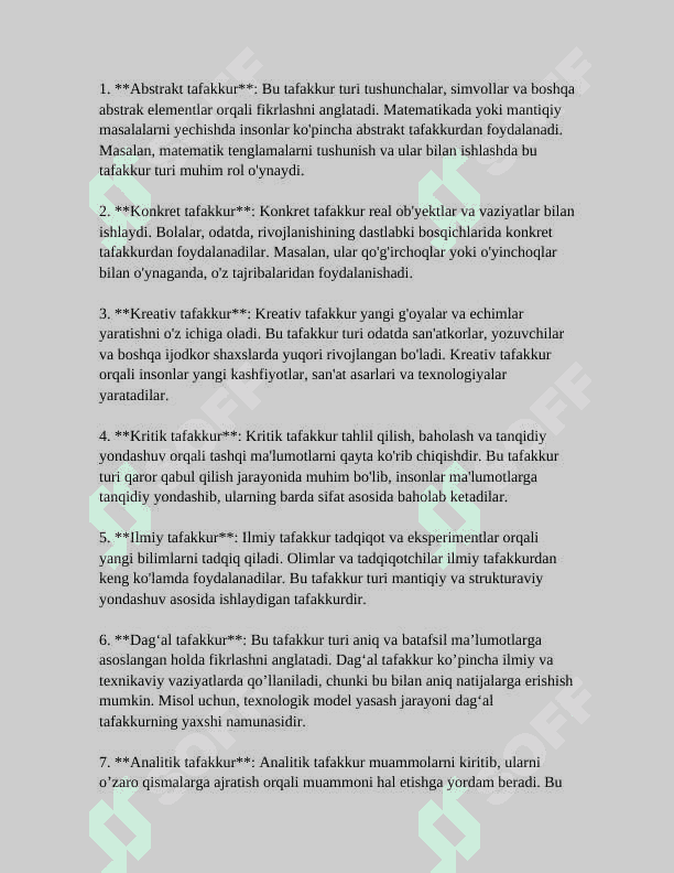 TAFAKKUR XAQIDA 7