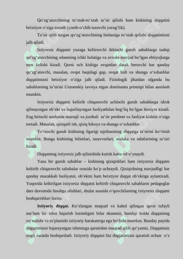 DIQQAT HAQIDA TUSHUNCHA 3