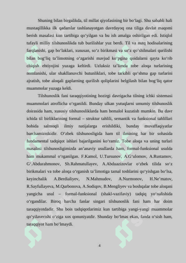 “So’z birikmasi va unga yondosh holatlar farqi” 4