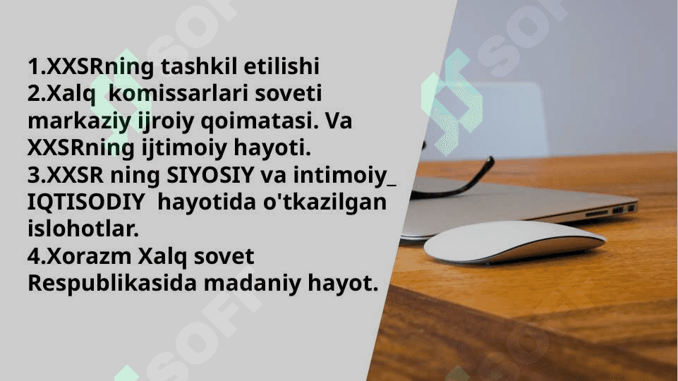 XXSRning tashkil etilishi 2