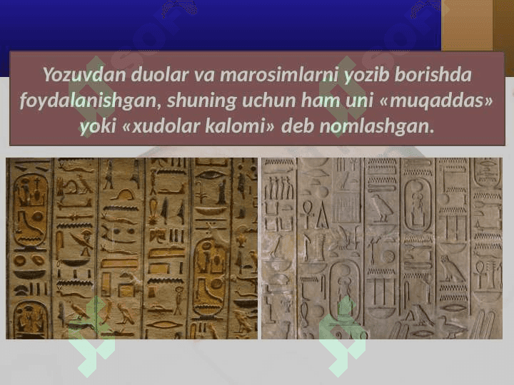 ILK VA QADIMGI PODSHIOLIKLAR DAVRIDA  MISR 3