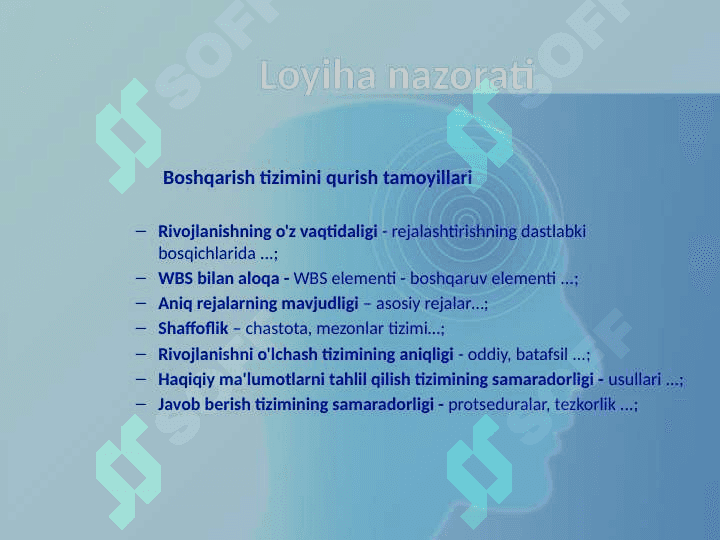 Nazorat qilishga tayyorgarlik va uning bosqichlari 2
