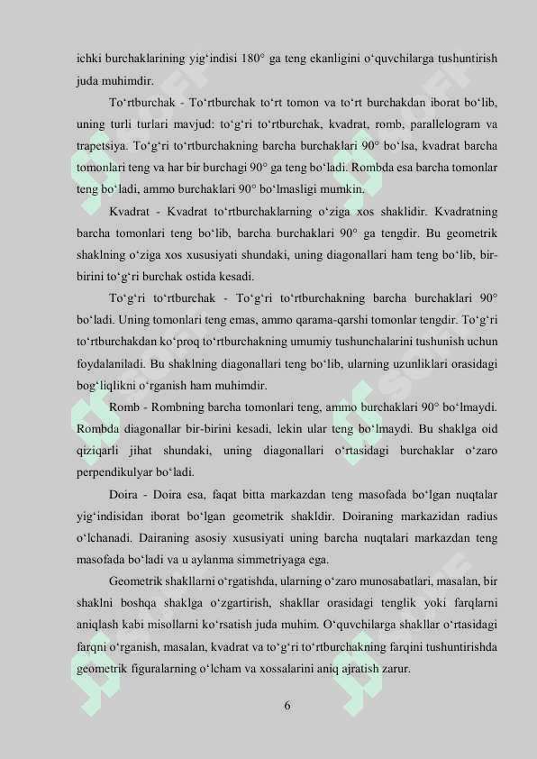 3-sinfda geometriya elementlarini o'rgatish metodikasi 6
