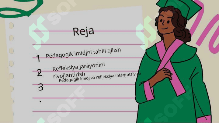 Pedagogik imidj. Pedagogik refleksiya 2