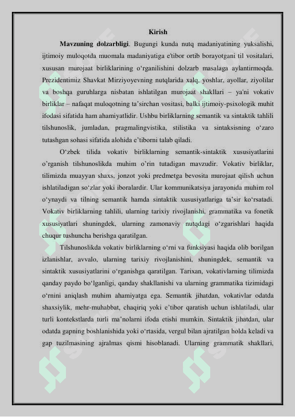 “ O‘zbek tilida mutanosib tarkibli qo‘shma gaplar ” mavzusidagi kurs ishi 3