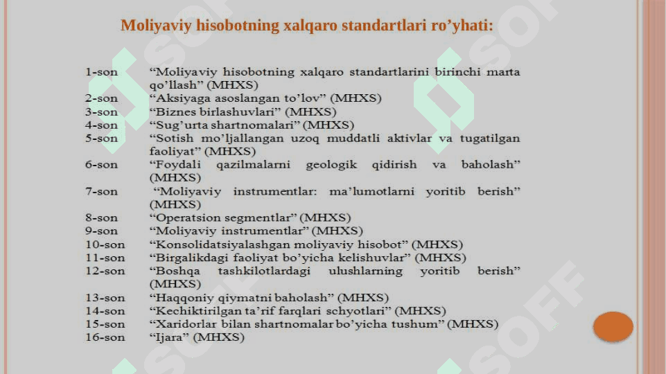 KONSOLIDATSIYALASHGAN MOLIYAVIY HOLAT TO‘G‘RISIDAGI HISOBOT 3