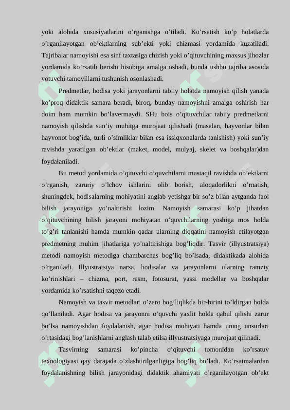 Ta’lim jarayonida o'qitish vositalarining o'rni 6