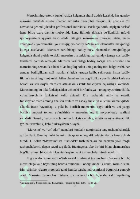 XORAZM MAROSIM QO‘SHIQLARI VA XALFALAR IJROSI 7