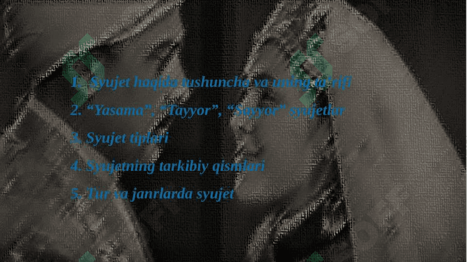 Badiiy asar  syujeti va kompozitsiyasi 2