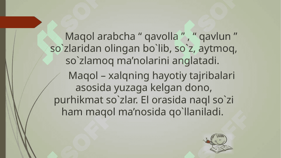 Maqollar 7