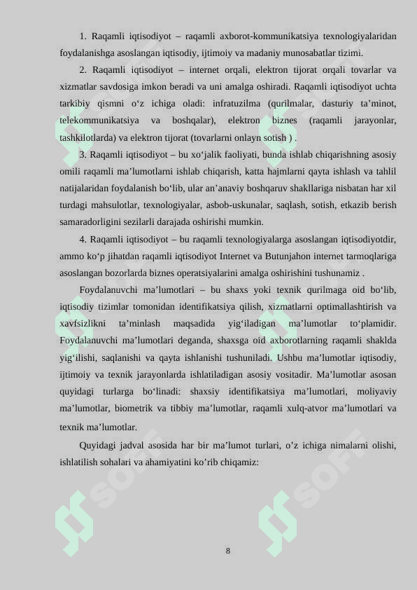 Foydalanuvchi ma'lumotlari xavfsizligi 8