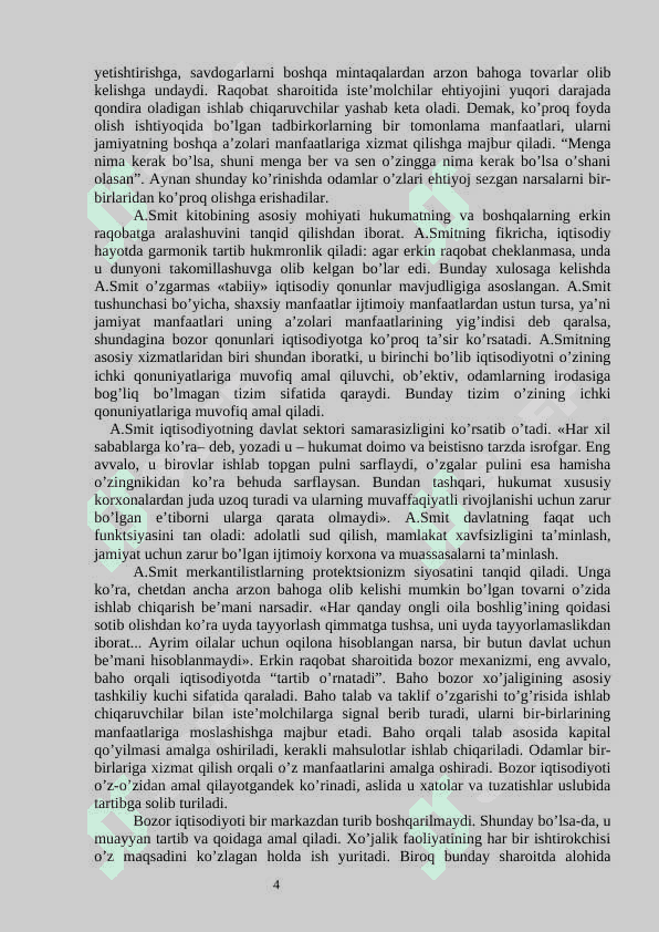 Klassik iqtisodiy maktabning rivojlanishi 4
