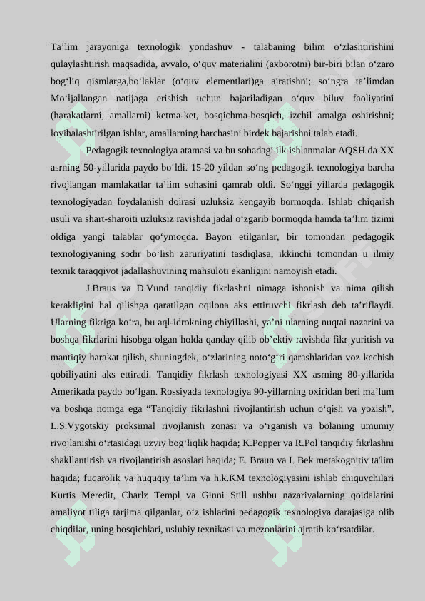 Tanqidiy o‘qish va eslatmalar bilan ishlash 2