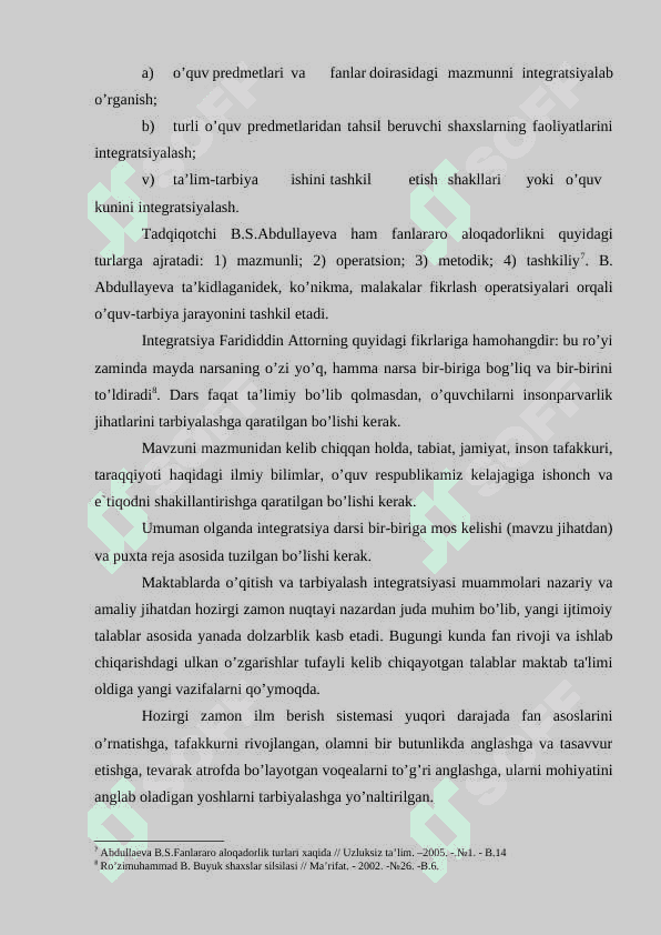 ONA TILINI O'QITISHDA INTEGRATIV YONDASHUV VA UNING MOHIYATI 7