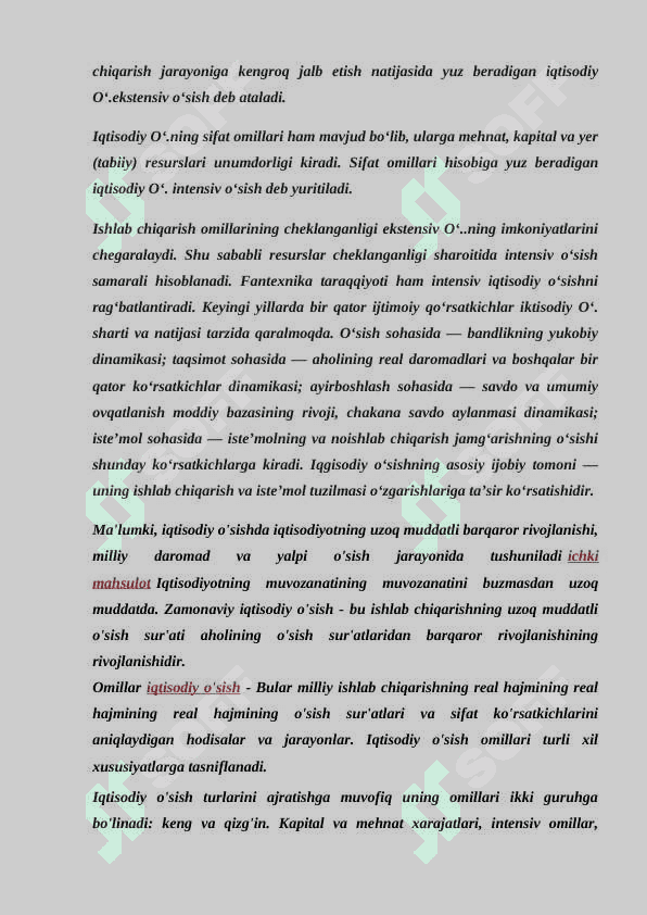 IQTISODIY O’SISHNING OMILLARI VA TIPLARI 4