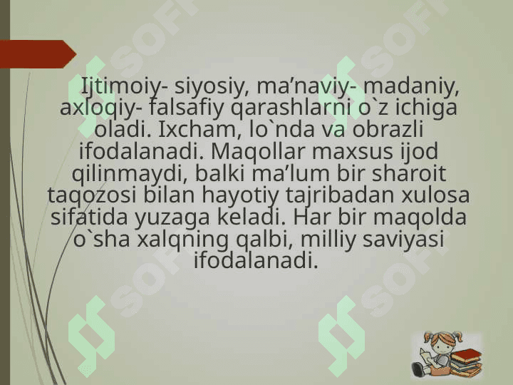 Maqollar 8