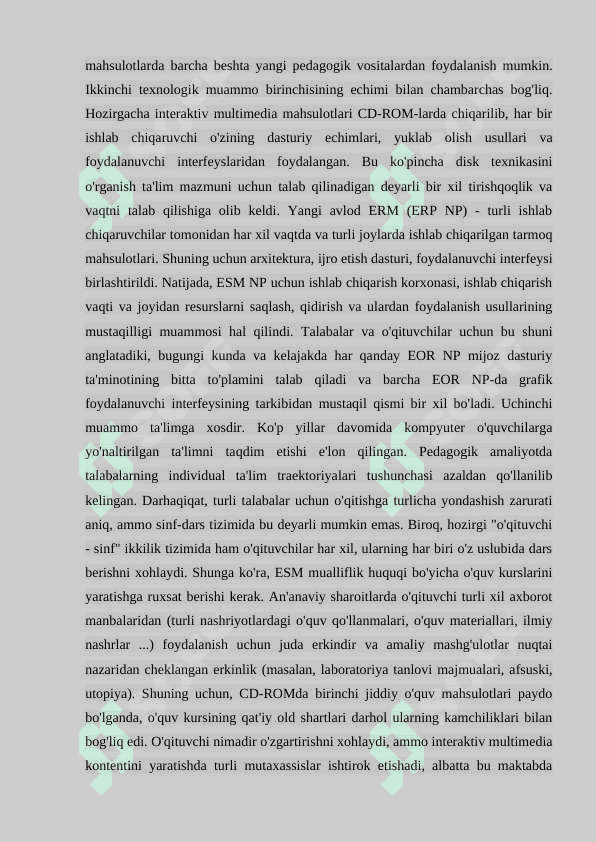 Elektron resurslardan foydalanish muammolari va tajribasi. Elektron ta'lim resurslaridan foydalanish va rivojlantirishning huquqiy jihatlari 7