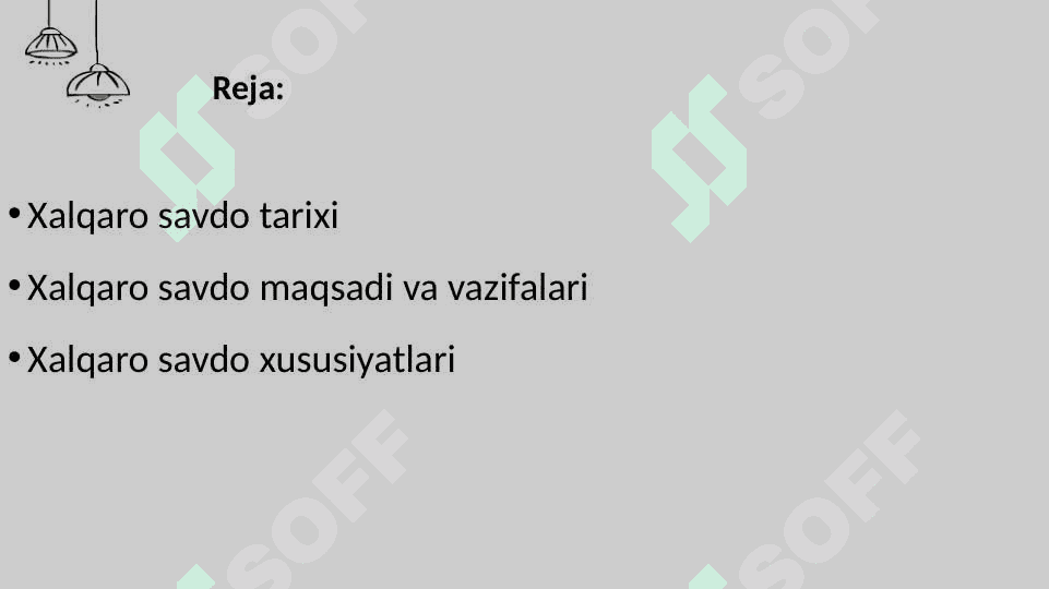 Xalqaro savdo (slayd) 2