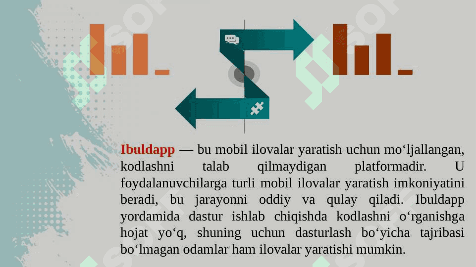 Ibuldapp dasturida mobil ilova yaratish 3