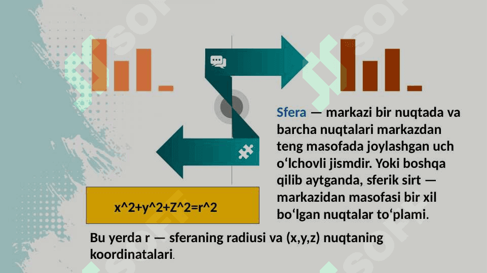 Sferik sirt. Aylanma sirtlar. 3