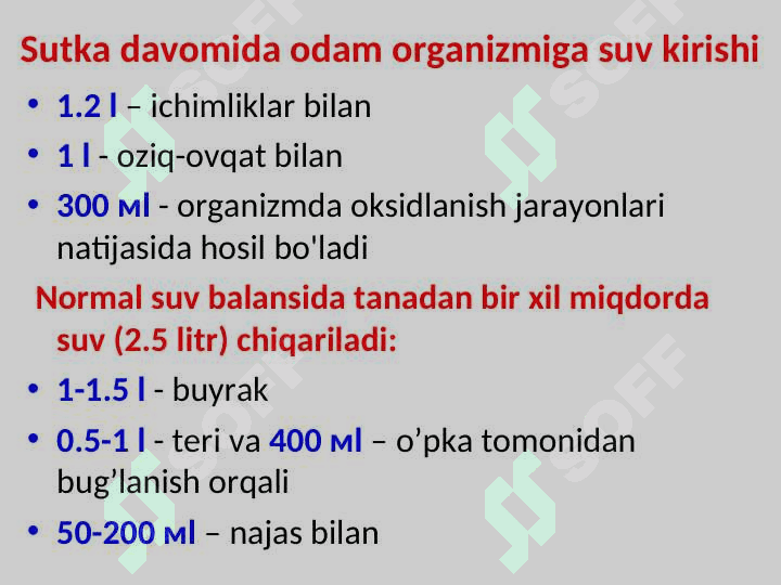 SUV TUZ ALMASHINUVINING PATOFIZIOLOGIYASI 5