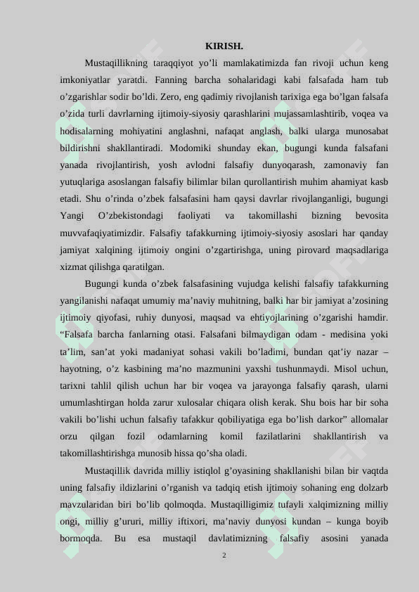 Tarix fanidagi yondashuvlarda falsafiy qarashlarning xususiyatlari 2